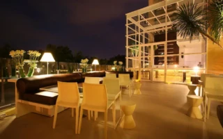 water front hotel　陽台