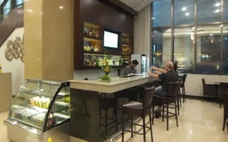 Manderin Plaza Hotel bar
